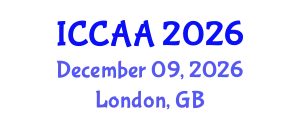 International Conference on Computational Aerodynamics and Aeromechanics (ICCAA) December 09, 2026 - London, United Kingdom