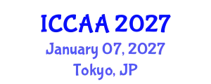 International Conference on Computational Aerodynamics and Aeromechanics (ICCAA) January 07, 2027 - Tokyo, Japan