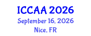 International Conference on Computational Aerodynamics and Aeromechanics (ICCAA) September 16, 2026 - Nice, France