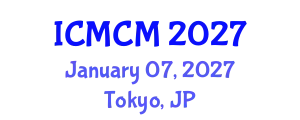 International Conference on Mathematics and Computational Mechanics (ICMCM) January 07, 2027 - Tokyo, Japan