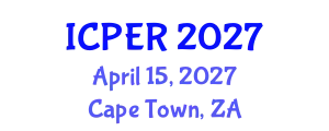 International Conference on Production, Energy and Reliability (ICPER) April 15, 2027 - Cape Town, South Africa