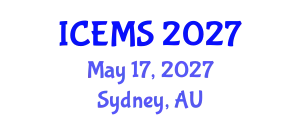 International Conference on Econometrics and Management Sciences (ICEMS) May 17, 2027 - Sydney, Australia