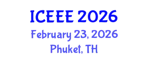 International Conference on Energy and Environmental Engineering (ICEEE) February 23, 2026 - Phuket, Thailand