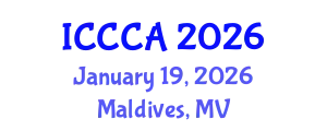 International Conference on Computer Communications and Applications (ICCCA) January 19, 2026 - Maldives, Maldives