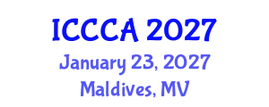International Conference on Computer Communications and Applications (ICCCA) January 23, 2027 - Maldives, Maldives