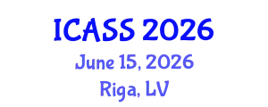International Conference on Astronomy and Space Sciences (ICASS) June 15, 2026 - Riga, Latvia