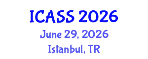 International Conference on Astronomy and Space Sciences (ICASS) June 29, 2026 - Istanbul, Turkey