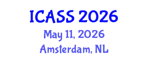 International Conference on Astronomy and Space Sciences (ICASS) May 11, 2026 - Amsterdam, Netherlands