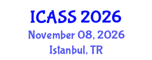 International Conference on Astronomy and Space Sciences (ICASS) November 08, 2026 - Istanbul, Turkey
