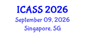 International Conference on Astronomy and Space Sciences (ICASS) September 09, 2026 - Singapore, Singapore