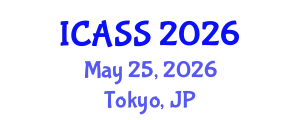 International Conference on Astronomy and Space Sciences (ICASS) May 25, 2026 - Tokyo, Japan