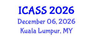 International Conference on Astronomy and Space Sciences (ICASS) December 06, 2026 - Kuala Lumpur, Malaysia