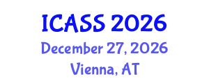 International Conference on Astronomy and Space Sciences (ICASS) December 27, 2026 - Vienna, Austria