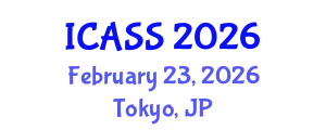 International Conference on Astronomy and Space Sciences (ICASS) February 23, 2026 - Tokyo, Japan