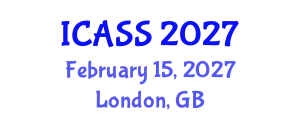 International Conference on Astronomy and Space Sciences (ICASS) February 15, 2027 - London, United Kingdom