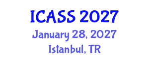 International Conference on Astronomy and Space Sciences (ICASS) January 28, 2027 - Istanbul, Turkey