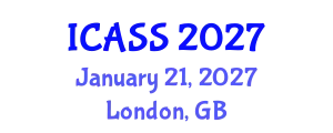 International Conference on Astronomy and Space Sciences (ICASS) January 21, 2027 - London, United Kingdom