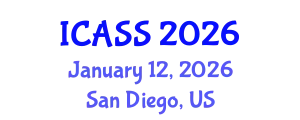 International Conference on Astronomy and Space Sciences (ICASS) January 12, 2026 - San Diego, United States