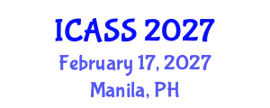 International Conference on Astronomy and Space Sciences (ICASS) February 17, 2027 - Manila, Philippines