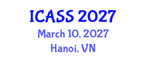 International Conference on Astronomy and Space Sciences (ICASS) March 10, 2027 - Hanoi, Vietnam