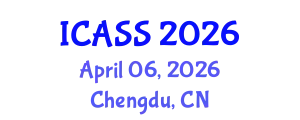 International Conference on Astronomy and Space Sciences (ICASS) April 06, 2026 - Chengdu, China