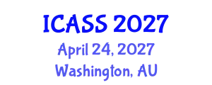 International Conference on Astronomy and Space Sciences (ICASS) April 24, 2027 - Washington, Australia
