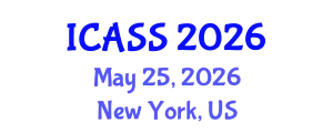 International Conference on Astronomy and Space Sciences (ICASS) May 25, 2026 - New York, United States
