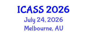 International Conference on Astronomy and Space Sciences (ICASS) July 24, 2026 - Melbourne, Australia