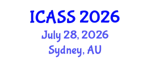 International Conference on Astronomy and Space Sciences (ICASS) July 28, 2026 - Sydney, Australia