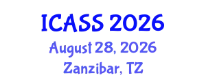 International Conference on Astronomy and Space Sciences (ICASS) August 28, 2026 - Zanzibar, Tanzania