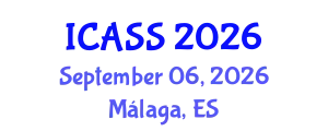 International Conference on Astronomy and Space Sciences (ICASS) September 06, 2026 - Málaga, Spain