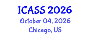 International Conference on Astronomy and Space Sciences (ICASS) October 04, 2026 - Chicago, United States