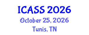 International Conference on Astronomy and Space Sciences (ICASS) October 25, 2026 - Tunis, Tunisia