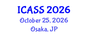 International Conference on Astronomy and Space Sciences (ICASS) October 25, 2026 - Osaka, Japan