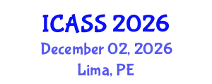 International Conference on Astronomy and Space Sciences (ICASS) December 02, 2026 - Lima, Peru
