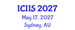 International Conference on Intelligent Information Systems (ICIIS) May 17, 2027 - Sydney, Australia
