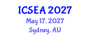 International Conference on Software Engineering and Applications (ICSEA) May 17, 2027 - Sydney, Australia