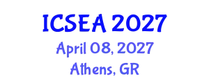 International Conference on Software Engineering and Applications (ICSEA) April 08, 2027 - Athens, Greece