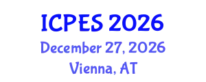 International Conference on Plant and Environmental Sciences (ICPES) December 27, 2026 - Vienna, Austria