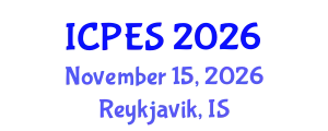 International Conference on Plant and Environmental Sciences (ICPES) November 15, 2026 - Reykjavik, Iceland