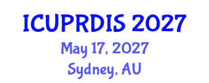 International Conference on Urban Planning, Regional Development and Information Society (ICUPRDIS) May 17, 2027 - Sydney, Australia