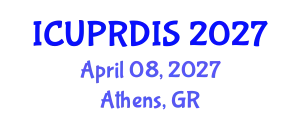 International Conference on Urban Planning, Regional Development and Information Society (ICUPRDIS) April 08, 2027 - Athens, Greece