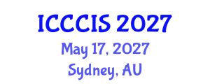 International Conference on Cryptography, Coding and Information Security (ICCCIS) May 17, 2027 - Sydney, Australia