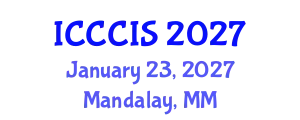 International Conference on Cryptography, Coding and Information Security (ICCCIS) January 23, 2027 - Mandalay, Myanmar