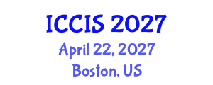 International Conference on Computer and Information Sciences (ICCIS) April 22, 2027 - Boston, United States