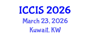 International Conference on Computer and Information Sciences (ICCIS) March 23, 2026 - Kuwait, Kuwait