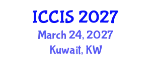 International Conference on Computer and Information Sciences (ICCIS) March 24, 2027 - Kuwait, Kuwait