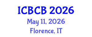 International Conference on Bioinformatics and Computational Biology (ICBCB) May 11, 2026 - Florence, Italy