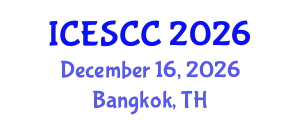 International Conference on Earth Science and Climate Change (ICESCC) December 16, 2026 - Bangkok, Thailand