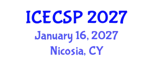 International Conference on Electronics, Control and Signal Processing (ICECSP) January 16, 2027 - Nicosia, Cyprus